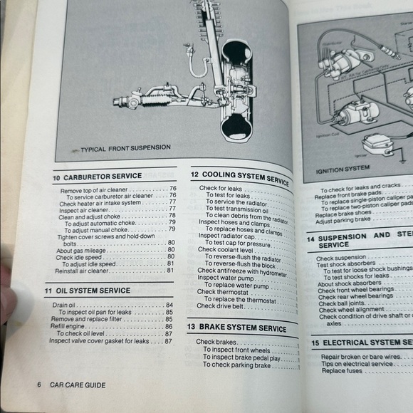 Vintage Popular Mechanics Toyota Car Care Guide Celica Corolia Corona Tercel - Picture 8 of 9